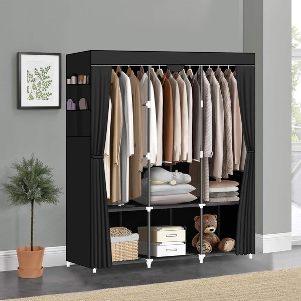 Ebern Designs Portable Closet, Portable Closets For Hanging Clothes ...